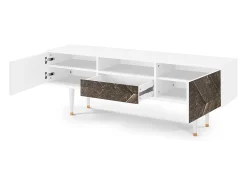 Móvel De Tv| Mueble de TV - 170х59х41 cm - T6 - Wise Tree, Branco Bege