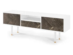 Móvel De Tv| Mueble de TV - 170х59х41 cm - T6 - Wise Tree, Branco Bege