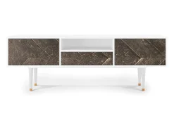 Móvel De Tv| Mueble de TV - 170х59х41 cm - T6 - Wise Tree, Branco Bege