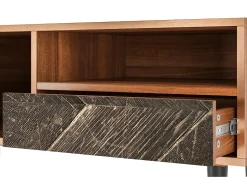 Móvel De Tv* Mueble de TV - 115х59х48 cm - T3 - Wise Tree, Nogueira Castanho