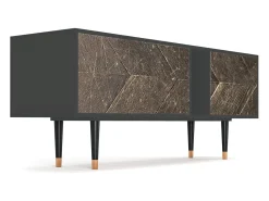 Mueble de TV - 170х69х48 cm - T1 - Wise Tree, Antracite^ Móvel De Tv