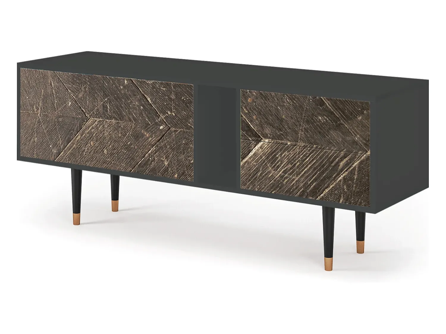 Mueble de TV - 170х69х48 cm - T1 - Wise Tree, Antracite^ Móvel De Tv