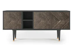 Mueble de TV - 150х69х41 cm - T5 - Wise Tree, Antracite Cinza antracite