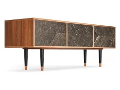 Móvel De Tv* Mueble de TV - 170х59х48 cm - T4 - Wise Tree, Nogueira Castanho