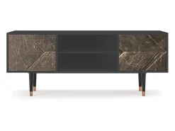 Móvel De Tv* Mueble de TV - 170х69х48 cm - T2 - Wise Tree, Antracite Cinza antracite