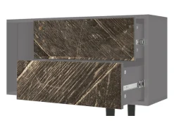 Móvel De Tv| Mueble de TV - 170х69х48 cm - T1 - Wise Tree, Cinza Cinzento