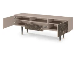 Móvel De Tv* Mueble de TV - 170х59х41 cm - T6 - Wise Tree, Latte Bege