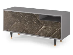Mueble de TV - 125х56х41 cm - T7 - Wise Tree, Cinza^ Móvel De Tv