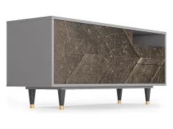 Mueble de TV - 125х56х41 cm - T7 - Wise Tree, Cinza^ Móvel De Tv