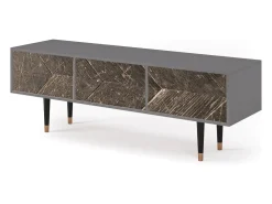 Móvel De Tv* Mueble de TV - 170х59х48 cm - T4 - Wise Tree, Cinza Cinzento