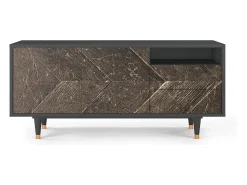 Mueble de TV - 125х56х41 cm - T7 - Wise Tree, Antracite Cinza antracite