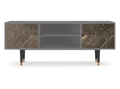 Best Mueble de TV - 170х69х48 cm - T2 - Wise Tree, Cinza Cinzento