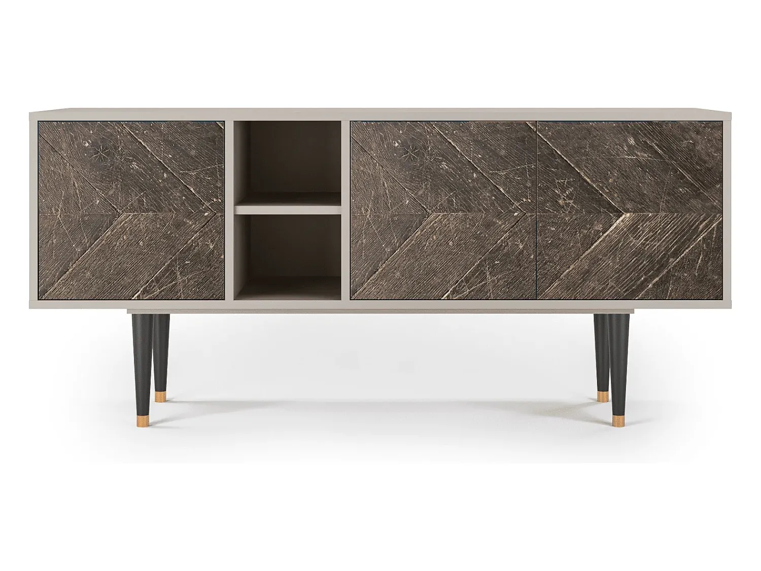Móvel De Tv* Mueble de TV - 150х69х41 cm - T5 - Wise Tree, Areia Bege