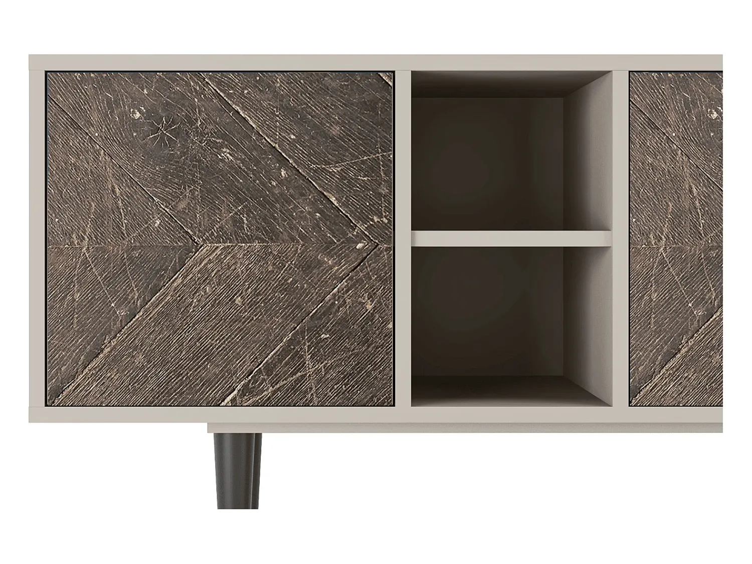 Móvel De Tv* Mueble de TV - 150х69х41 cm - T5 - Wise Tree, Areia Bege