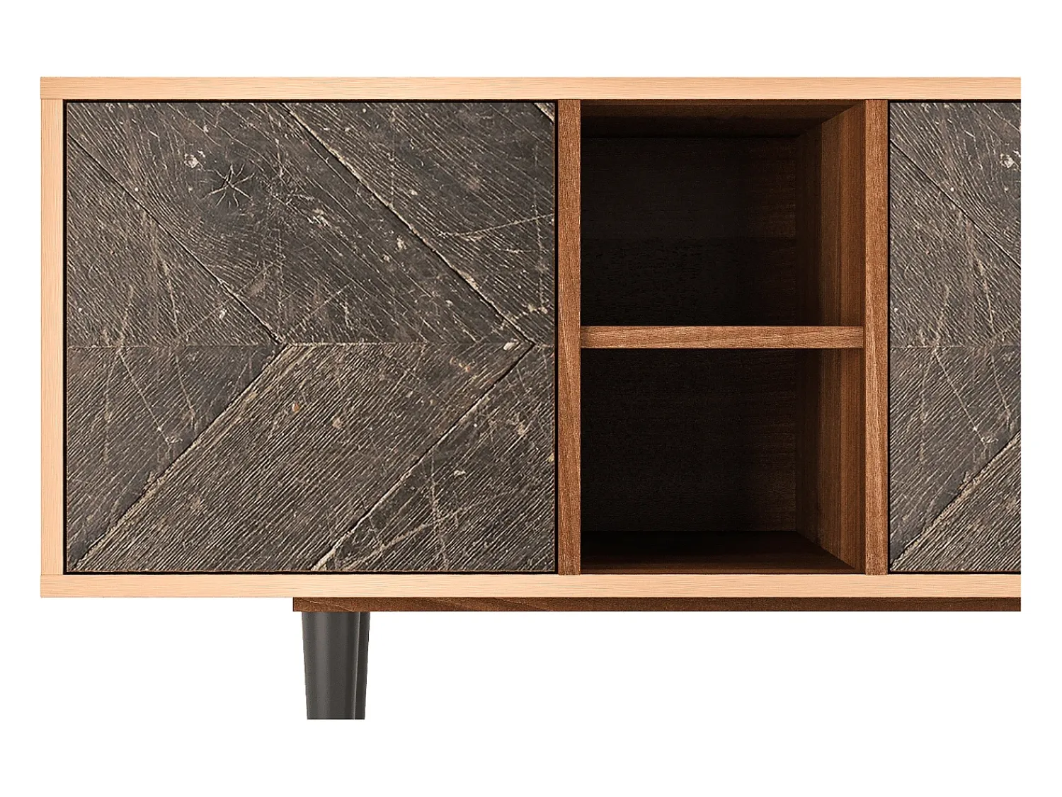 Clearance Mueble de TV - 150х69х41 cm - T5 - Wise Tree, Nogueira Castanho