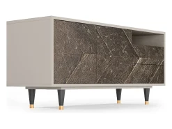 Hot Mueble de TV - 125х56х41 cm - T7 - Wise Tree, Areia Bege