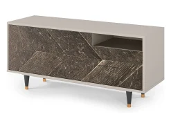 Hot Mueble de TV - 125х56х41 cm - T7 - Wise Tree, Areia Bege