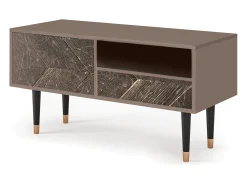 Móvel De Tv| Mueble de TV - 115х59х48 cm - T3 - Wise Tree, Latte Bege