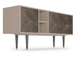 Móvel De Tv| Mueble de TV - 150х69х41 cm - T5 - Wise Tree, Latte Bege