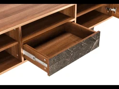Móvel De Tv* Mueble de TV - 170х59х41 cm - T6 - Wise Tree, Nogueira Castanho