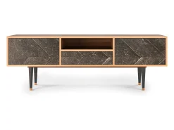 Móvel De Tv* Mueble de TV - 170х59х41 cm - T6 - Wise Tree, Nogueira Castanho