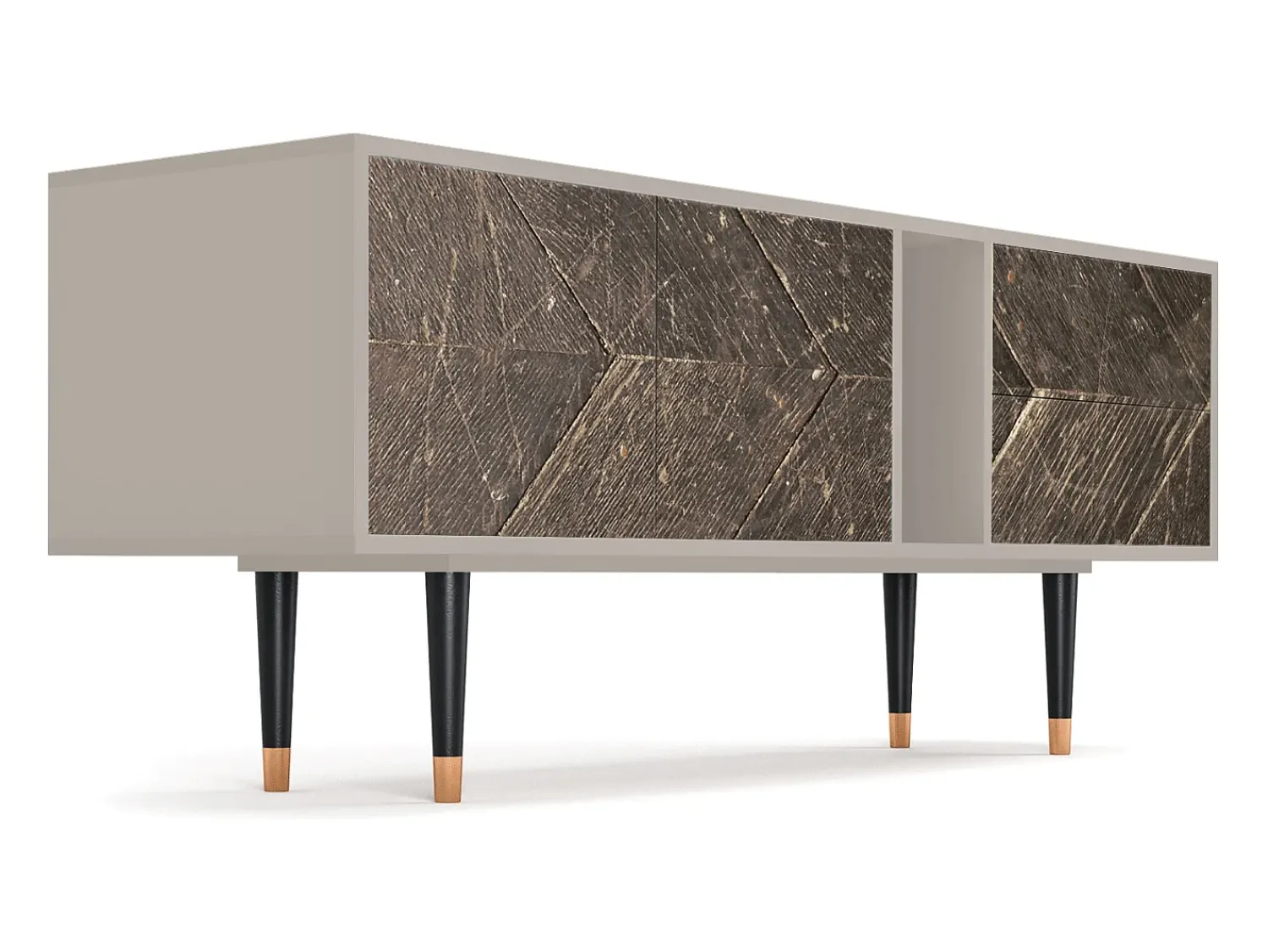 Mueble de TV - 170х69х48 cm - T1 - Wise Tree, Areia^ Móvel De Tv