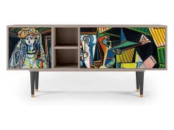Outlet Mueble de TV - 150х69х41 cm - T5 - Women of Algiers, Areia Bege