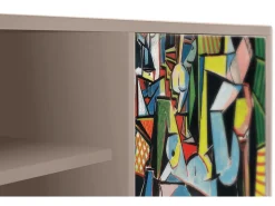 Mueble de TV - 170х69х48 cm - T2 - Women of Algiers, Latte^ Móvel De Tv