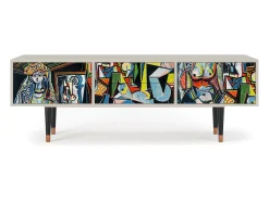 Clearance Mueble de TV - 170х59х48 cm - T4 - Women of Algiers, Areia Bege