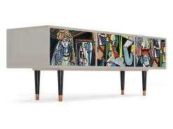 Clearance Mueble de TV - 170х59х48 cm - T4 - Women of Algiers, Areia Bege