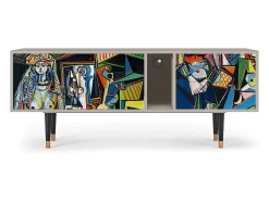 Mueble de TV - 170х69х48 cm - T1 - Women of Algiers, Areia^ Móvel De Tv