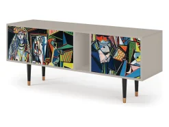 Mueble de TV - 170х69х48 cm - T1 - Women of Algiers, Areia^ Móvel De Tv