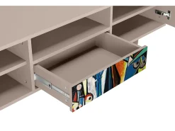 Móvel De Tv* Mueble de TV - 170х59х41 cm - T6 - Women of Algiers, Latte Bege