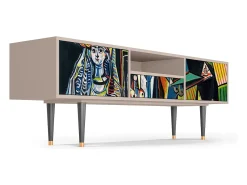 Móvel De Tv* Mueble de TV - 170х59х41 cm - T6 - Women of Algiers, Latte Bege