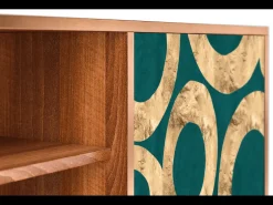 Mueble de TV - 170х69х48 cm - T2 - Zircon Sphere, Nogueira^ Móvel De Tv