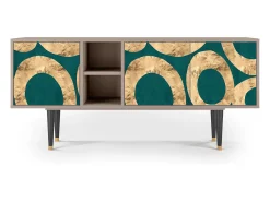 Móvel De Tv* Mueble de TV - 150х69х41 cm - T5 - Zircon Sphere, Latte Bege