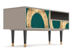 Mueble de TV - 115х59х48 cm - T3 - Zircon Sphere, Areia^ Móvel De Tv
