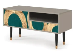 Mueble de TV - 115х59х48 cm - T3 - Zircon Sphere, Areia^ Móvel De Tv
