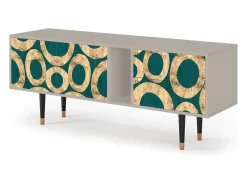 Móvel De Tv* Mueble de TV - 170х69х48 cm - T1 - Zircon Sphere, Areia Bege
