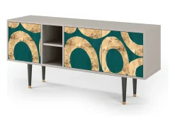 Mueble de TV - 150х69х41 cm - T5 - Zircon Sphere, Areia^ Móvel De Tv