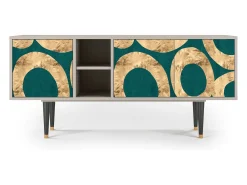 Mueble de TV - 150х69х41 cm - T5 - Zircon Sphere, Areia^ Móvel De Tv