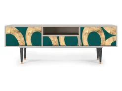 Móvel De Tv| Mueble de TV - 170х59х41 cm - T6 - Zircon Sphere, Areia Bege