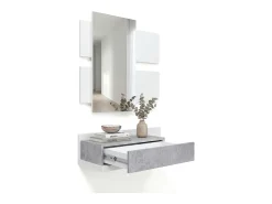 New duehome Mueble recibidor Milo Cinzento