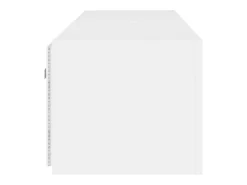 Outlet vidaxl Móveis de parede p/ TV com luzes LED 2 pcs 80x35x31 cm Branco