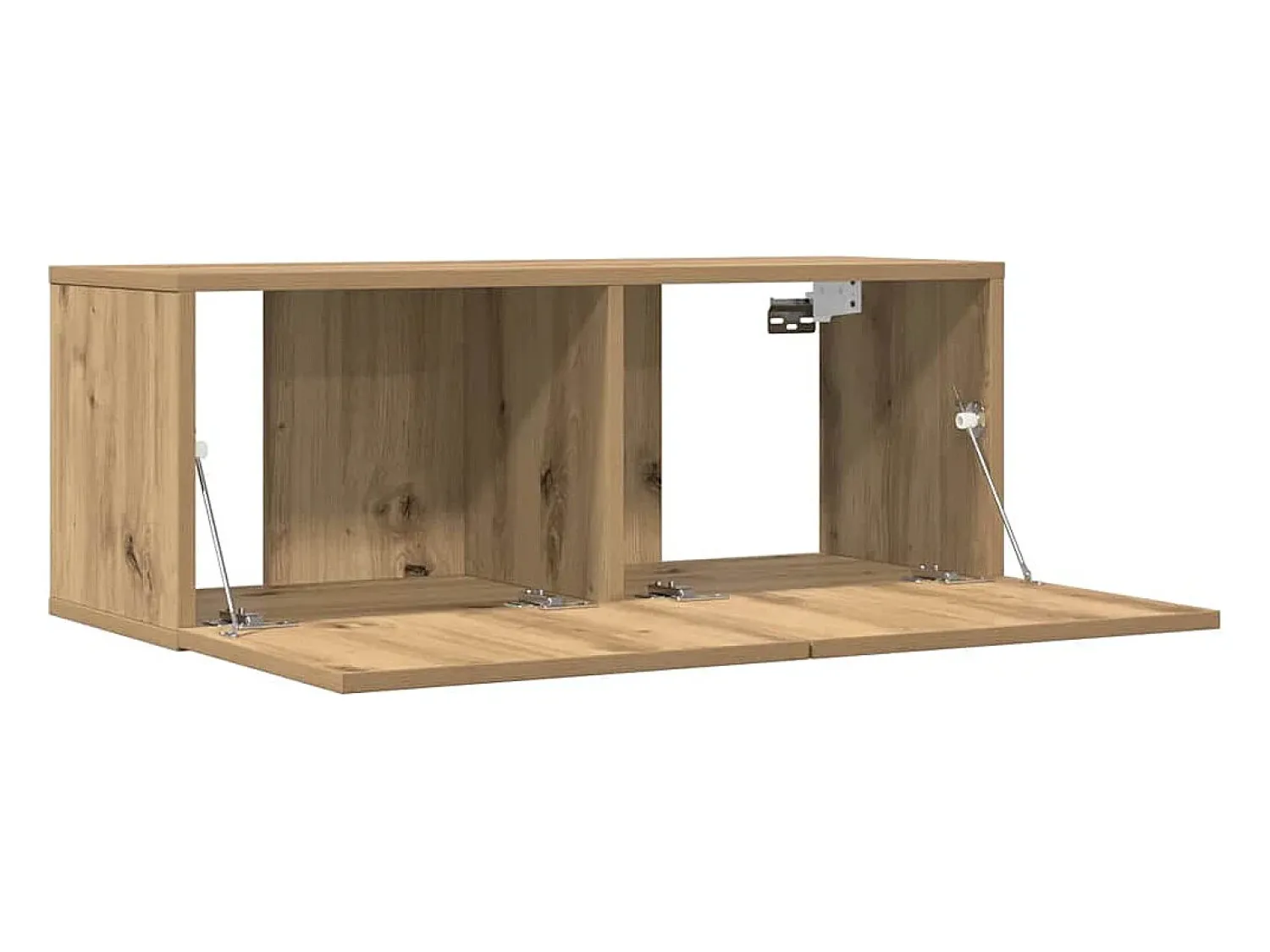 vidaxl Móveis de parede para TV 2 pcs 80x30x30 cm carvalho artisiano^ Móvel De Tv