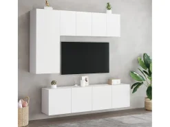 Online Móveis de parede para TV 2 pcs 60x30x41 cm PT889800 Branco