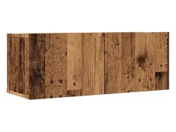Sale vidaxl Móveis de parede para TV 2 pcs 80x30x30 cm madeira velha Castanho