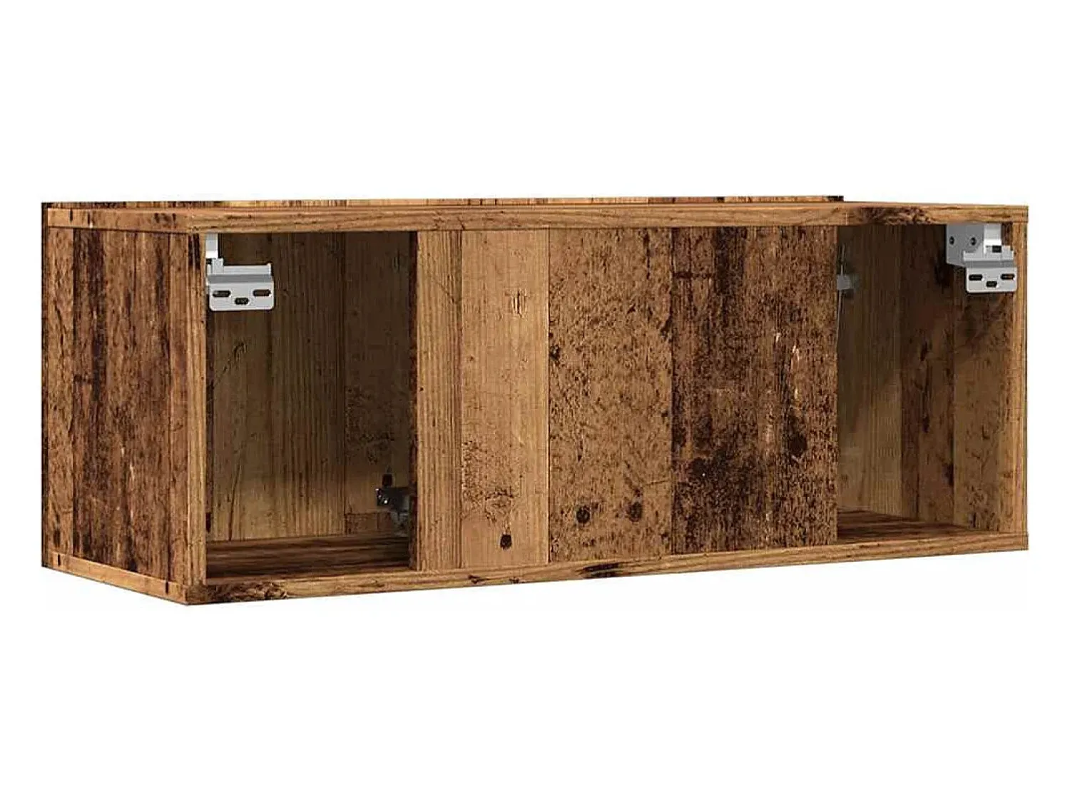 Sale vidaxl Móveis de parede para TV 2 pcs 80x30x30 cm madeira velha Castanho