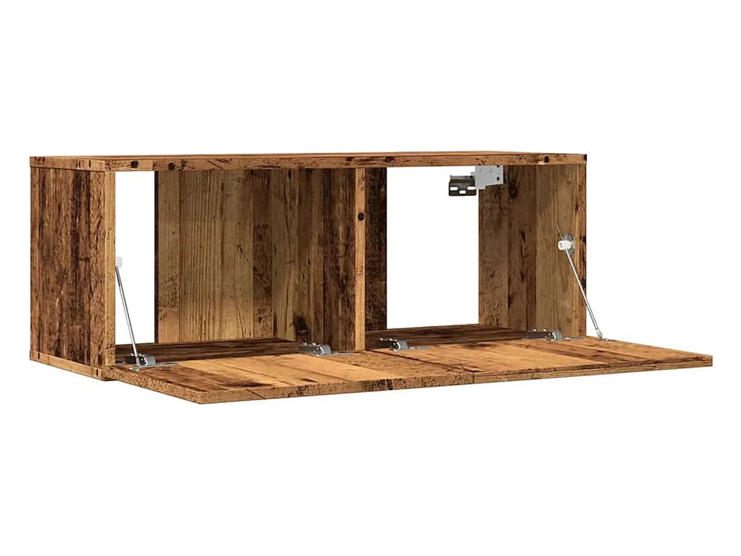 Sale vidaxl Móveis de parede para TV 2 pcs 80x30x30 cm madeira velha Castanho