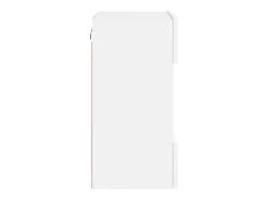 Outlet Helloshop26 Móveis de parede para TV estante multimídia televisão aparador TV sala de jantar sala de estar quarto com luzes LED 2 peças 40 x 30 x 60,5 cm 02_0029101 Branco